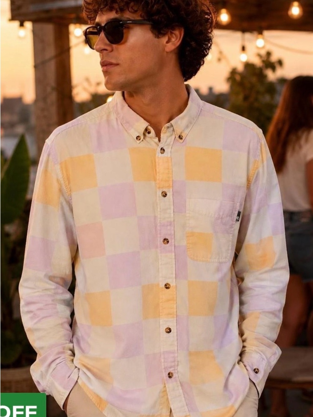 Urban Outfitters Button-Down Shirt. Size L